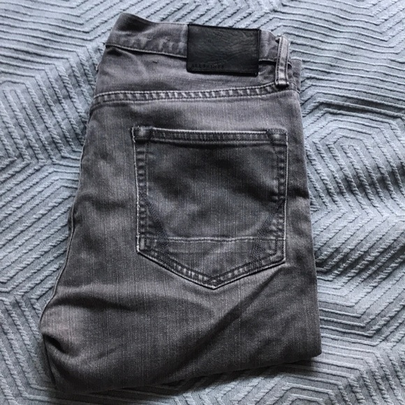 all saints mens cigarette jeans